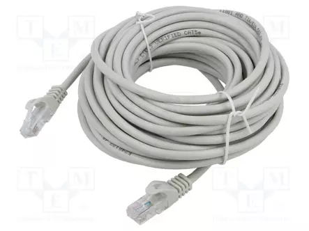 PATCH KAAPELI - U/UTP - CAT: 5E - RJ45-PISTOKE,MOLEMMIN PUOLIN - CCA - RJ45 Ethernet kaapelit - ART-AL-OEM-305 - 1
