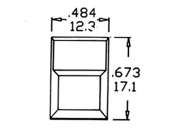 SP86-A1-5-0 DIGITAST MUSTA ILMAN LEDIÄ - Kiertokytkimet - 86A15 - 2