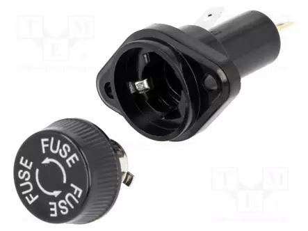 RASIA - 10,3X38MM - 30A - 600V - PANEELIASENNETTAVA - UL94V-0 - TERMOPLASTINEN - Sulakepitimet - CQ215 - 1