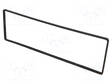 AUTORADION KEHYS - 1 DIN - MUSTA - Kehykset autoradioille - RAM-40.025 - 1