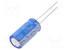 ELEKTROLYYTTIKONDENSAATTORI - THT - 470UF - 35VDC - Elektrolyyttikondensaattorit - pysty - JRG-470U35 - 2