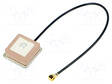 GPS ANTENNI - 0DBI - RHCP - SISÄÄNRAKENTAMISEEN - 50OHM - 15X15X6,5MM - GPS antennit - GPS-ANT045 - 1