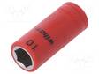 HYLSY - 6-KULMA,ERISTETTY,HYLSY-HEX 10MM - 1/4" - Hylsyavaimet - WIHA.43095 - 1