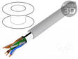JOHTO - F/UTP - 4X2X24AWG - 5E - RAUTACU - PVC - HARMAA - ATK-kaapelit - DK-1521-V-305 - 1