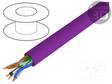 JOHTO - U/UTP - 4X2X23AWG - 6 - RAUTACU - LSZH - VIOLETTI - ATK-kaapelit - DK-1616-VH-5 - 1