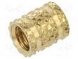 KIERREINSERTTI - MESSINKI - M5 - BN 37868 - PIT: 7,82MM - MUOVIIN - Kierreinsertit - KVT-117M5 - 1