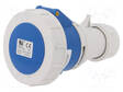 KOJELIITIN NAARAS - 32A - 400VAC - IEC 60309 - IP67 - AC liittimet ja rungot - PB.1925 - 1