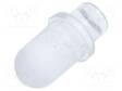 LED-VALOKUIDUT - Ø5MM - PIT: 3,2MM - PYÖREÄ - ETUOSA: KUPERA - SUORA - LED valojohtimet - PLP5-125 - 1