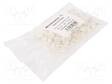 MERKIT - MERKINTÄ: 5 - 4÷10MM - PVC - VALKOINEN - -30÷80°C - CLI C - W: 7MM - Kaapeleiden merkintä - WM-0251310005 - 1