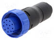 NAARASLIITIN - PIN: 12 - 50V - ILMAN LIITOKSIA - PX liittimet - PX041012S6065 - 1