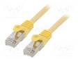 PATCH KAAPELI - S/FTP - CAT: 6A - RJ45-PISTOKE,MOLEMMIN PUOLIN - LANKA - RJ45 Ethernet kaapelit - PP6A-LSZHCU-Y-0.25 - 1