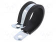 PIDIKE - ØNIPUN : 27÷28,6MM - W: 13MM - TERÄS-SUOJAMATERIAALI: EPDM - Metalliset nippusiteet ja kiinnityspanna - MPC-LKD1515 - 1