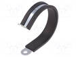 PIDIKE - ØNIPUN : 50MM - W: 15MM - TERÄS-SUOJAMATERIAALI: EPDM - DL - W1 - Metalliset nippusiteet ja kiinnityspanna - MPC-LKD15015 - 1