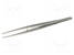 PINSETTI - 155MM - TARKKOIHIN TÖIHIN - TERÄN KÄRJEN MUOTO: TERÄVÄ - Tarkkuus-atulat ja pinsetit - KNP.922235 - 2