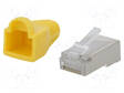 LIITIN: RJ45 - PISTOKE - PIN: 8 - CAT: 5E - SUOJATTU,SUOJAN KANSSA - 8P8C - RJ liittimet - LOG-MP0015 - 1