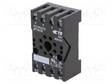RELEKANTA - PIN: 8 - 10A - 400VAC - H: 26MM - W: 38MM - DIN-KISKOLLE - OCTAL - Releiden lisätarvikkeet - MT78755 - 1