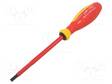 SCREWDRIVER: INSULATED - SLOT - 5.5X1MM - BLADE LENGTH: 125MM - 1KVAC - Ruuvimeisselit ja sarjat - ST-46603055 - 1