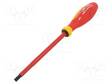 SCREWDRIVER: INSULATED - SLOT - 6.5X1.2MM - BLADE LENGTH: 150MM - Ruuvimeisselit ja sarjat - ST-46603065 - 1