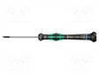 SCREWDRIVER: PRECISION - HEX KEY - HEX 1.5MM - BLADE LENGTH: 60MM - Ruuvimeisselit ja sarjat - WERA.20541.5 - 2
