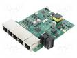 SWITCH POE ETHERNET - HALLITSEMATON - PORTTIEN LUKU: 5 - 44÷57VDC - Teollisuusverkot - SW-125 - 1