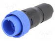 UROSLIITIN - PIN: 8 - 125V - ILMAN LIITOKSIA - IP68 - PX liittimet - PX041008P6065 - 1