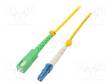 VALOKUITU PATCH-KAAPELI - LC/UPC,SC/APC 9/125UM - LSZH - Patchcordit ja valokuitu-pigtailit - QOLTEC-54335 - 1