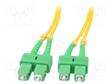 VALOKUITU PATCH-KAAPELI - SC/APC,MOLEMMIN PUOLIN 9/125UM - Patchcordit ja valokuitu-pigtailit - QOLTEC-54085 - 2