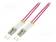 VALOKUITU PATCH-KAAPELI - OM4 - LC/UPC,MOLEMMIN PUOLIN LSZH - Patchcordit ja valokuitu-pigtailit - FP4LC75 - 2