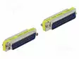 ADAPTERI - D-SUB 50PIN PISTOKE,MOLEMMIN PUOLIN - 1: 1-YHTEYS - Tietokonekaapelit ja -adapterit - DELOCK-65005 - 1