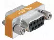 ADAPTERI - D-SUB 9PIN RASIA,D-SUB 9PIN PISTOKE - NULL-MODEM - Tietokonekaapelit ja -adapterit - DELOCK-65255 - 1