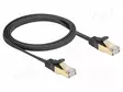 PATCH KAAPELI - U/FTP - CAT: 6A - RJ45-PISTOKE,MOLEMMIN PUOLIN - 1M - RJ45 Ethernet kaapelit - DELOCK-80325 - 1