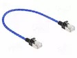 PATCH KAAPELI - U/FTP - CAT 6A - RJ45-PISTOKE,MOLEMMIN PUOLIN - 0,3M - RJ45 Ethernet kaapelit - DELOCK-80375 - 1