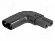 IEC C7 NAARAS-IEC C8 UROS-KULMA- 2,5A - 250V - Tietokone- ja laitejohdot - DELOCK-80475 - 1