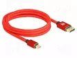 KAAPELI - DISPLAYPORT-PISTOKE,MINI DISPLAYPORT-PISTOKE - PIT: 2M - HDMI, DVI, DisplayPort johdot - DELOCK-81095 - 1