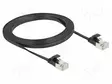 PATCH KAAPELI - U/FTP - CAT 6A - RJ45-PISTOKE,MOLEMMIN PUOLIN - 2M - PVC - RJ45 Ethernet kaapelit - DELOCK-81165 - 1
