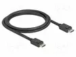 KAAPELI - DISPLAYPORT-PISTOKE,MOLEMMIN PUOLIN - DISPLAYPORT 2.1 - HDMI, DVI, DisplayPort johdot - DELOCK-81175 - 1