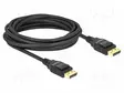 KAAPELI - DISPLAYPORT-PISTOKE,MOLEMMIN PUOLIN - DISPLAYPORT 1.2 - HDMI, DVI, DisplayPort johdot - DELOCK-82425 - 1