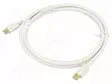 KAAPELI - MINI DISPLAYPORT-PISTOKE,MOLEMMIN PUOLIN - PIT: 1,5M - HDMI, DVI, DisplayPort johdot - DELOCK-82775 - 1