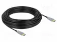 KAAPELI - HDMI-PISTOKE,MOLEMMIN PUOLIN - PIT: MUSTA - HOPEA - HDMI, DVI, DisplayPort johdot - DELOCK-85015 - 1