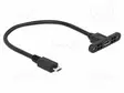 KAAPELI - USB 2.0 - USB B MICRO NAARASLIITIN,USB B MIKROPISTOKE - USB kaapelit ja adapterit - DELOCK-85245 - 1