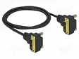 KAAPELI - DVI-D (18+1)-PISTOKE 90° YLÄ-/ALA-MOLEMMIN PUOLIN - HDMI, DVI, DisplayPort johdot - DELOCK-85905 - 1
