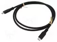 KAAPELI - THUNDERBOLT 3,THUNDERBOLT 4,USB 3.2 - 1M - MUSTA - 4K - PVC - USB kaapelit ja adapterit - GOOBAY-74205 - 1