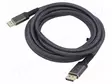 KAAPELI - DISPLAYPORT-PISTOKE,MOLEMMIN PUOLIN - TEKSTIILI - PIT: 2M - HDMI, DVI, DisplayPort johdot - GOOBAY-75685 - 1