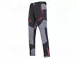 SOFT-SHELL TROUSERS - SIZE: XXL - MUSTA-GREY - 280G/M2 - Työ- ja suojavaatteet - LAHTI-L4052405 - 1