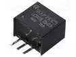 DC/DC MUUNNIN - TULOJÄNNITE 9÷75VDC - LÄHTÖJÄNNITE 5VDC - ILÄH: 500MA - THT - 500KHZ - DC/DC muuntimet - LCW78-05-0.5 - 1