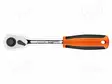 WRENCH: RATTLE - 1/2" - STRAIGHT,WITH SWITCH - 250MM - TEETH: 45 - Hylsyavaimet - NEO-08-525 - 1