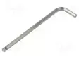 AVAIN: KUUSIOTAPPIAVAIN - PYÖRISTETTY - HEX 5MM - KOK.PIT: 123MM - Kuusiokolo- ja TORX avaimet - SA.SS324-5 - 1