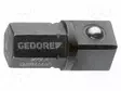 ADAPTERI - 1/4" - KOK.PIT: 17MM - Ruuvauskärjet - GEDORE-2000245 - 1