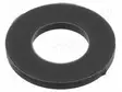 ALUSLEVY - PYÖREÄ - D=10MM - H=1MM - POLYAMIDI - MUSTA - Aluslevyt ja prikat - ESS-10103685 - 1