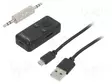 BT-VVASTAANOTIN - MUSTA - JACK 3,5MM,MICROSD,USB B MICRO - Tietokoneen oheislaitteet - BT0055 - 1